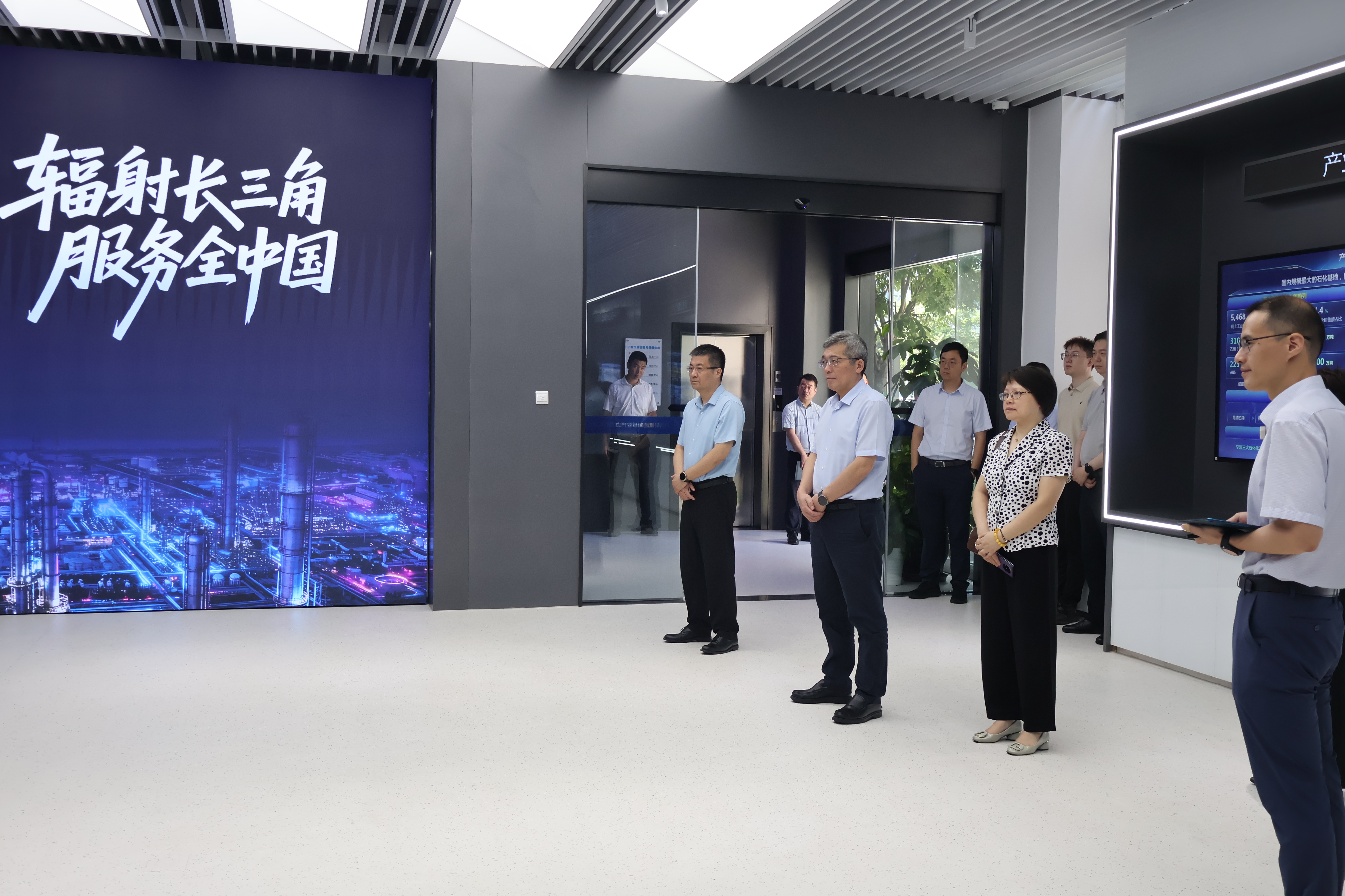 市国资委党委书记、主任陈承奎调研宁波通商控股集团